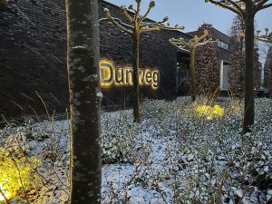 Dunweg - eerste sneeuw van 2021 